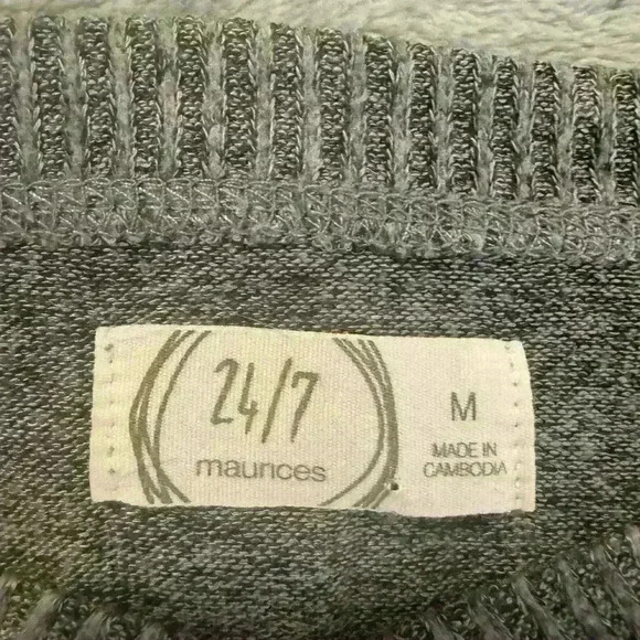 Women’s Gray 24/7 Maurices Top - Picture 3 of 7